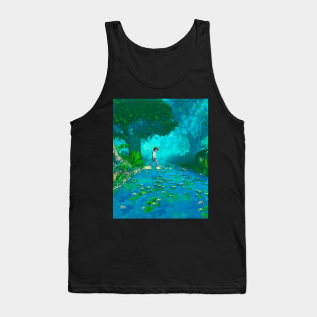 Misty Crossing Tank Top by kenmo